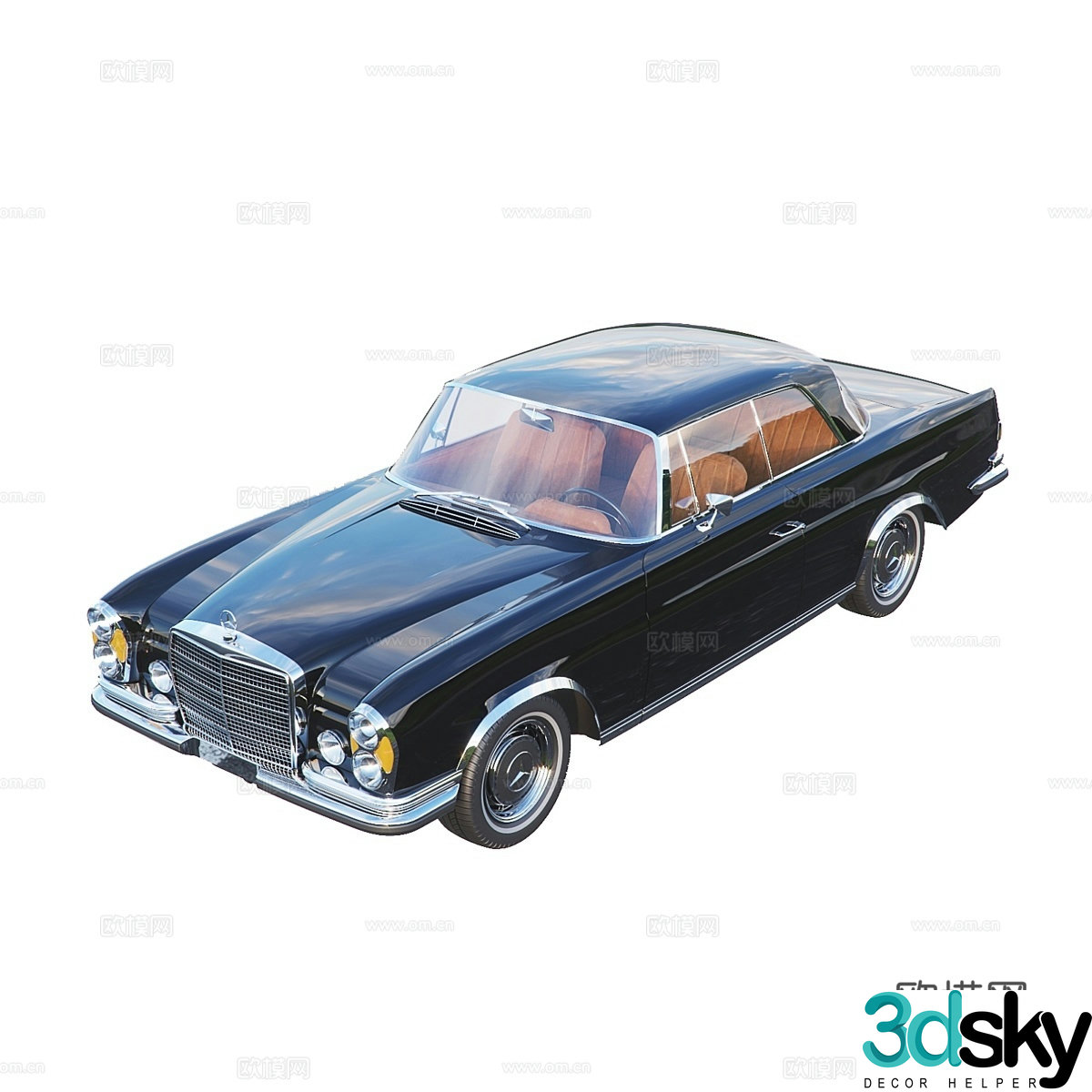 Mercedes-Benz SE280 3.5 Coupe 19703d model