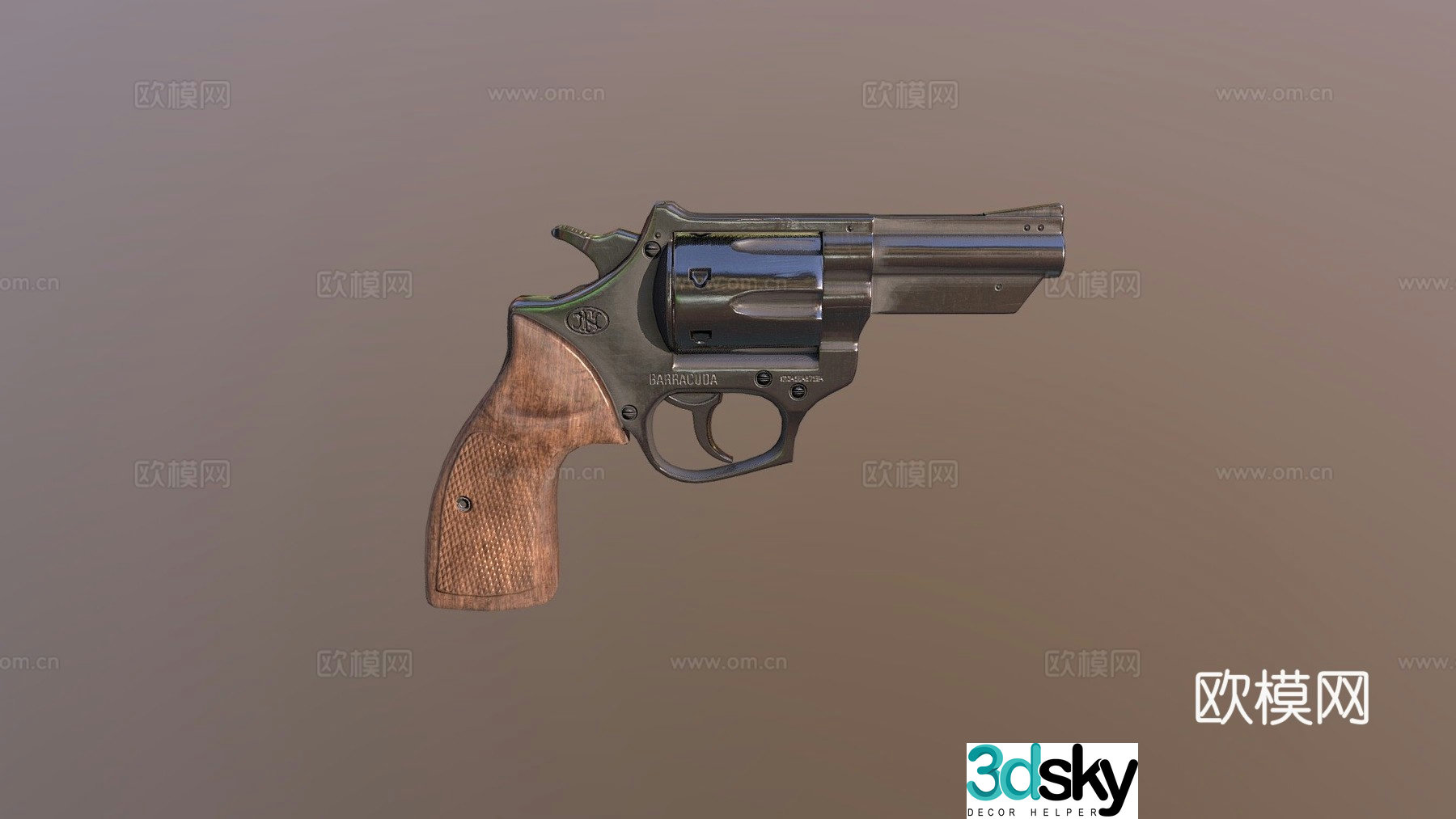 Firearms 3d model