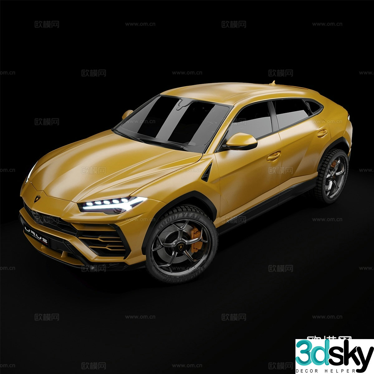 Lamborghini URUS 3d model