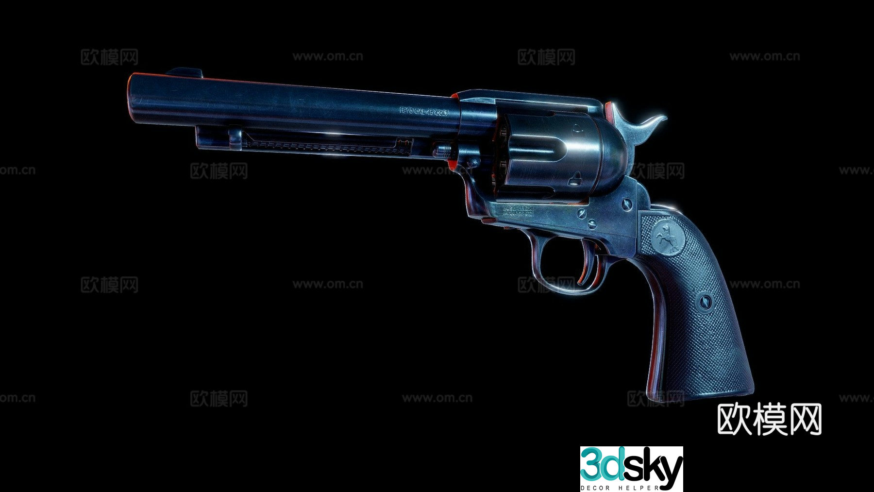 Colt Peacemaker 3d model