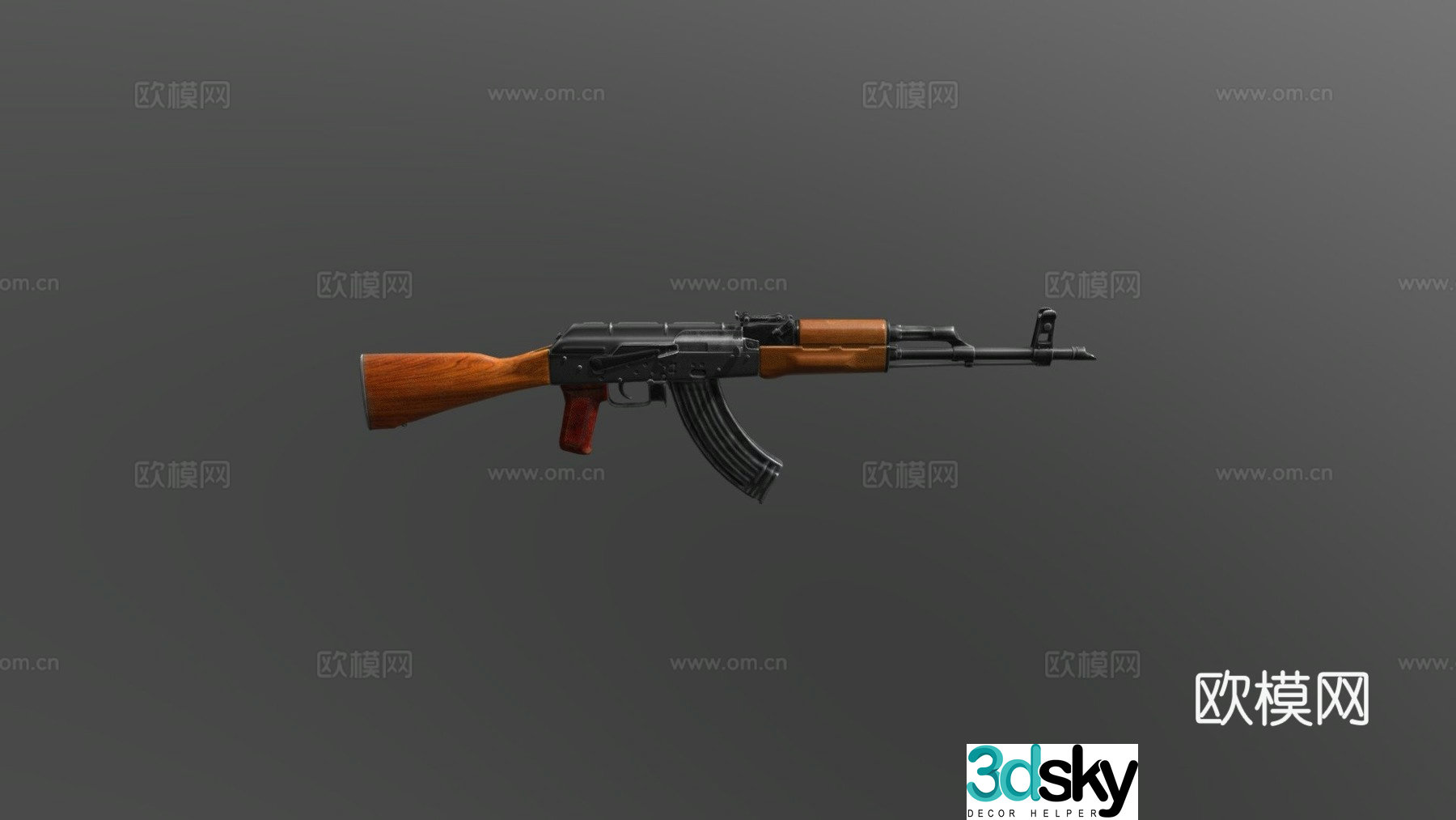 AKM3d model