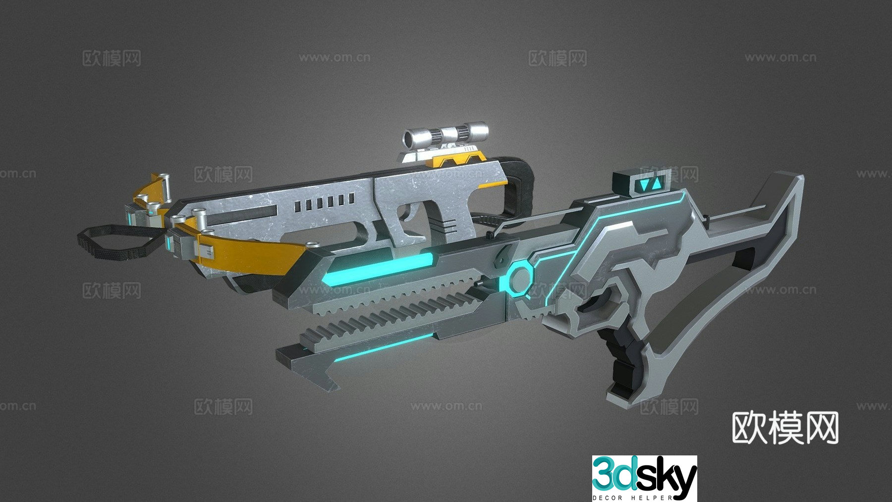 Firearms 3d model