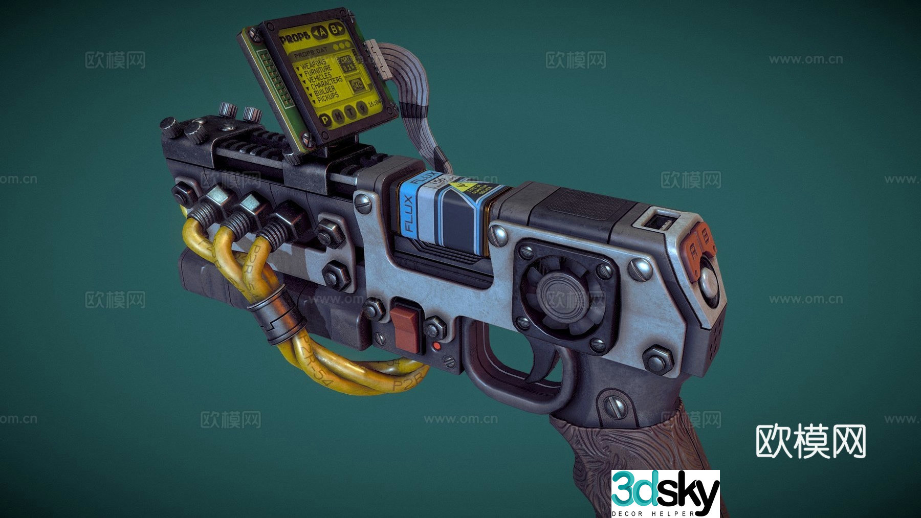 builder tools 3d model