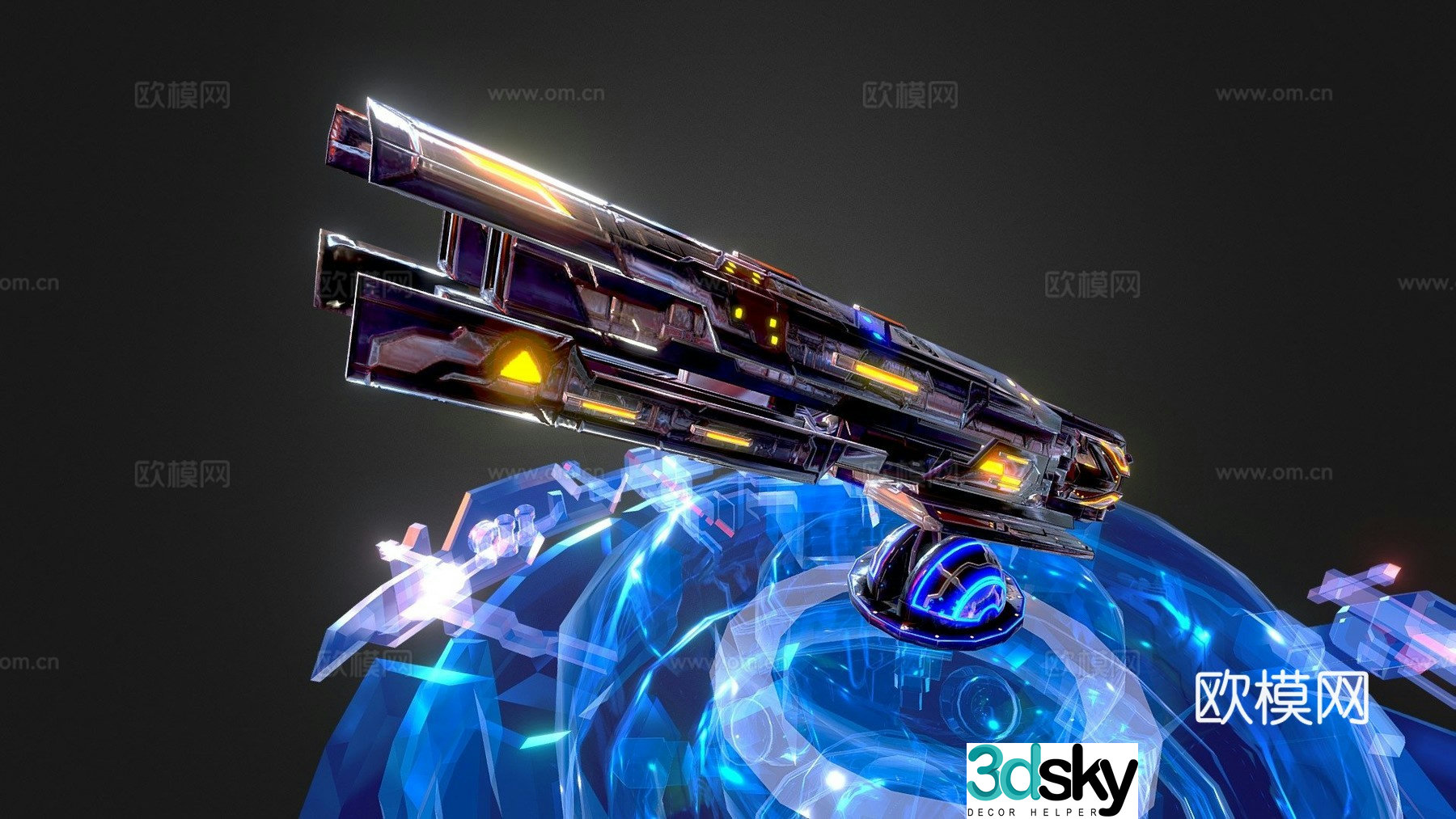 Orbital Driver Exorium 3d model