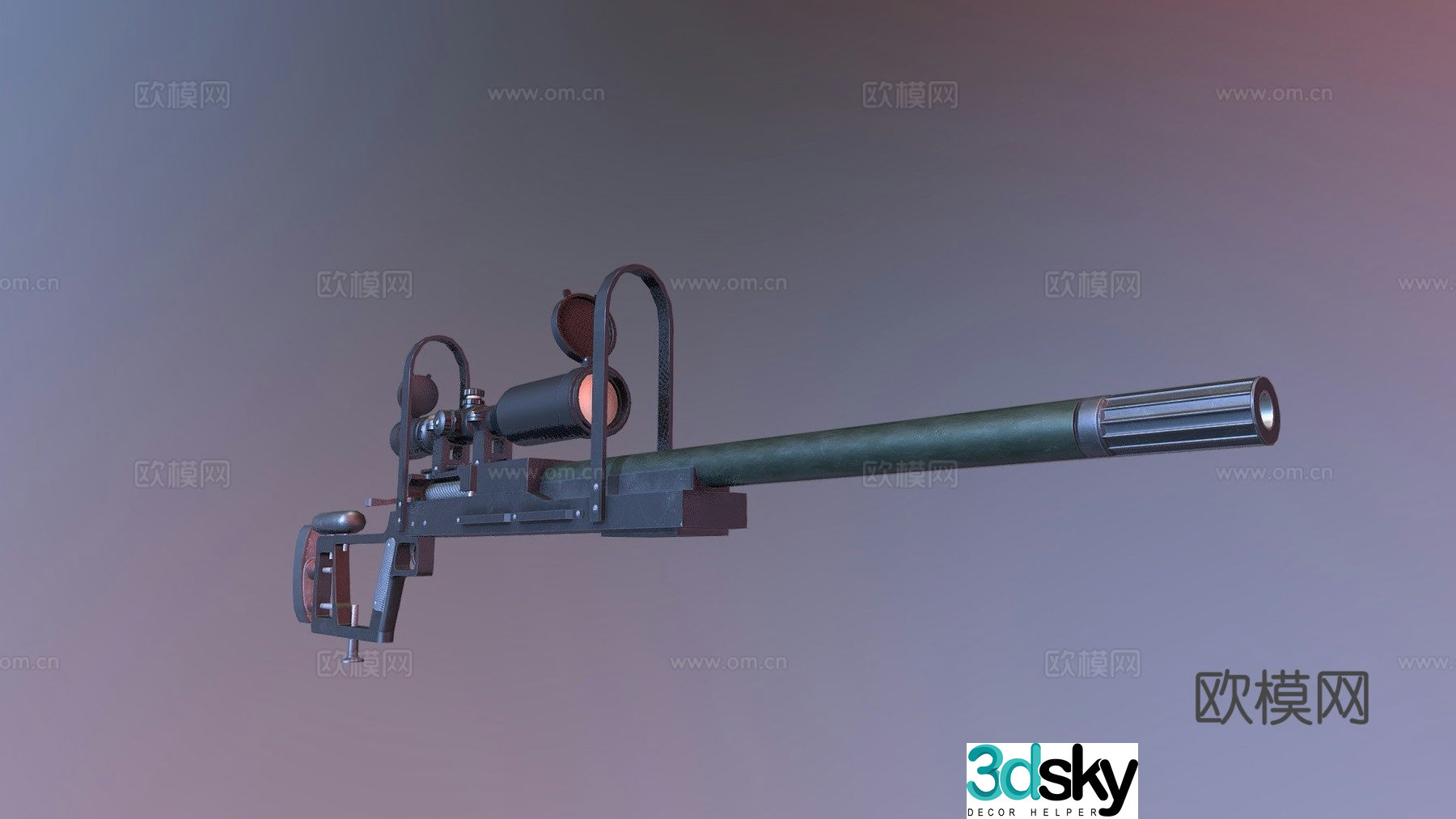 DL Sports MR30 Black King 3d model