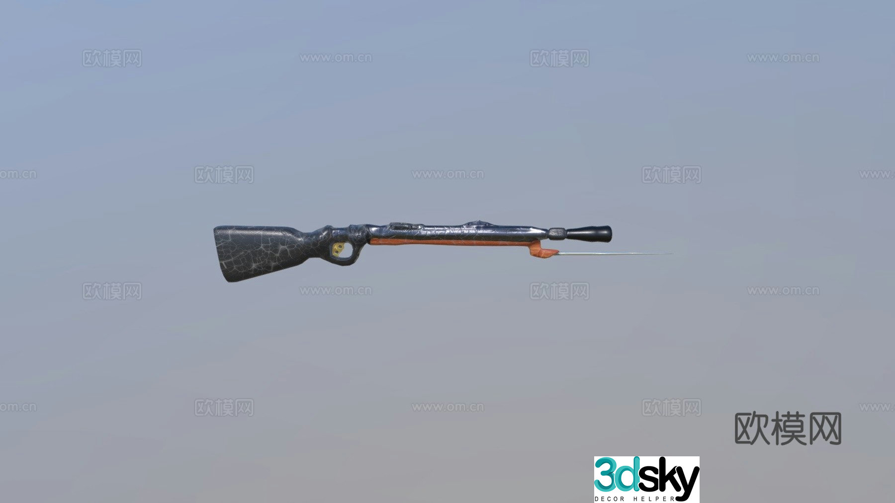 Game SIP Musket 3d model