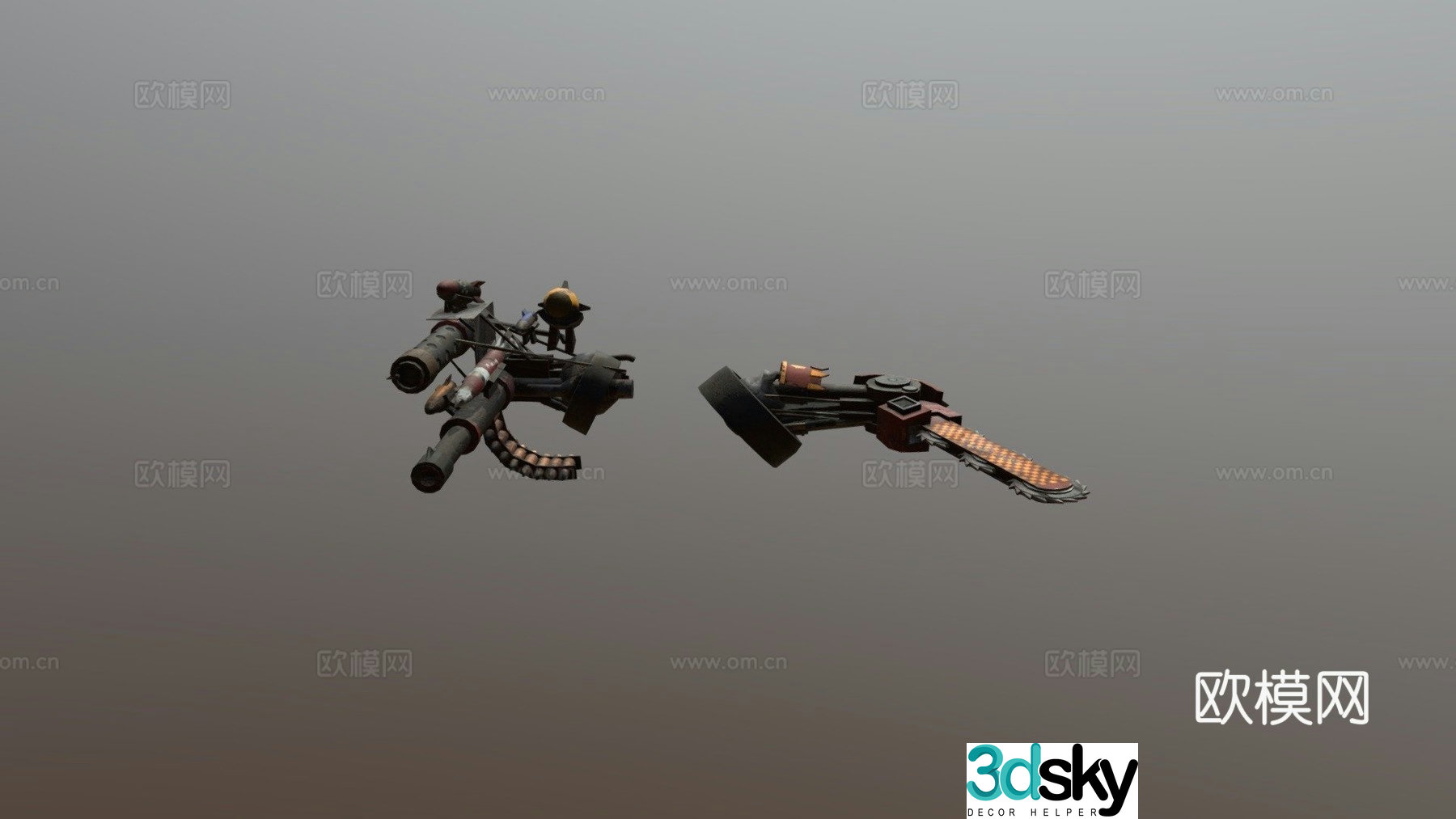 Stompa weapon WIP 3d model