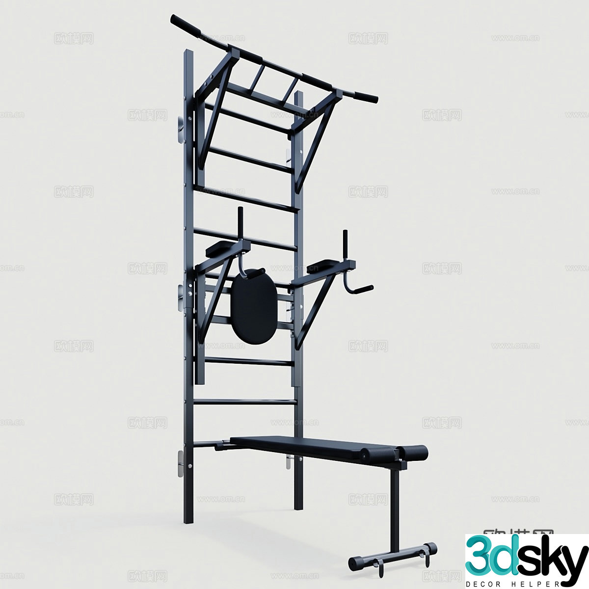 DFC trainer 3d model
