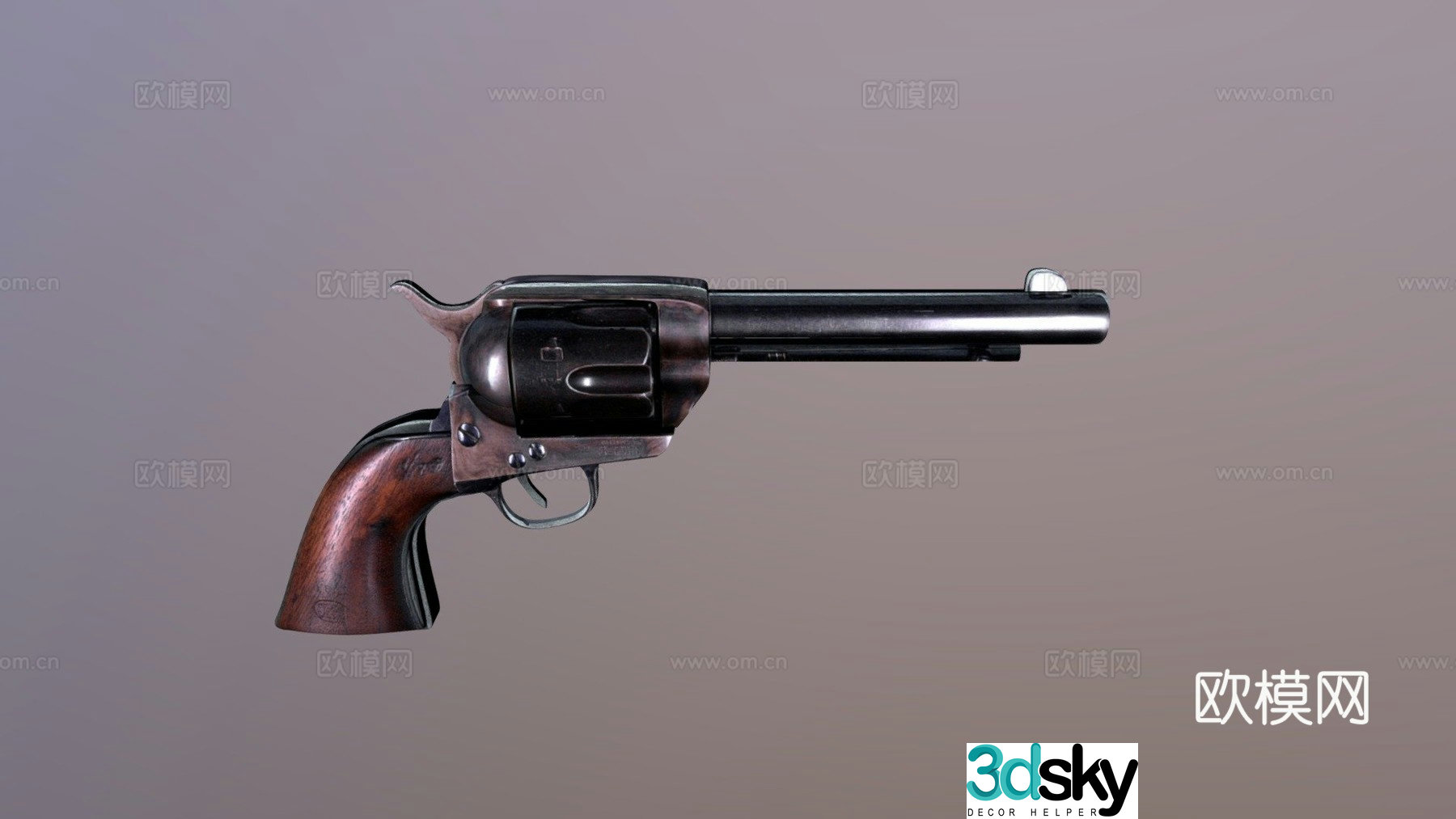 Revolver 3d model