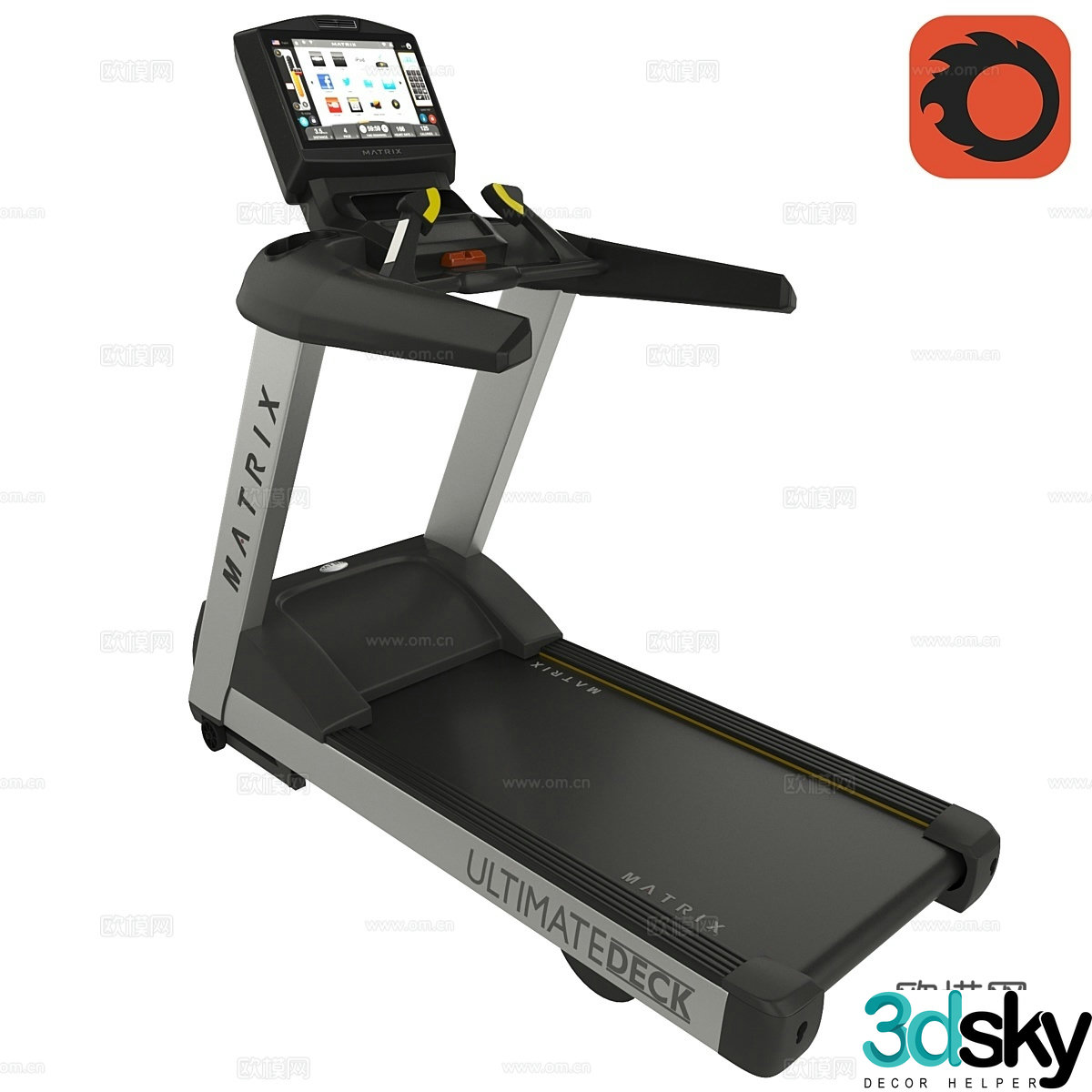 Gym Matrix ultimate training platform T7XE 3d model