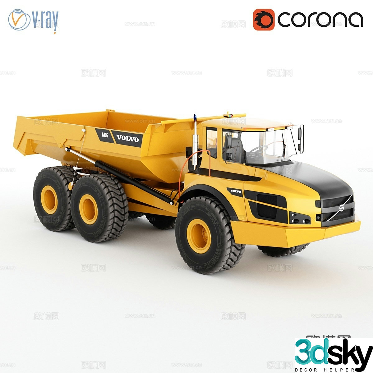 VolvoA40G 3d model