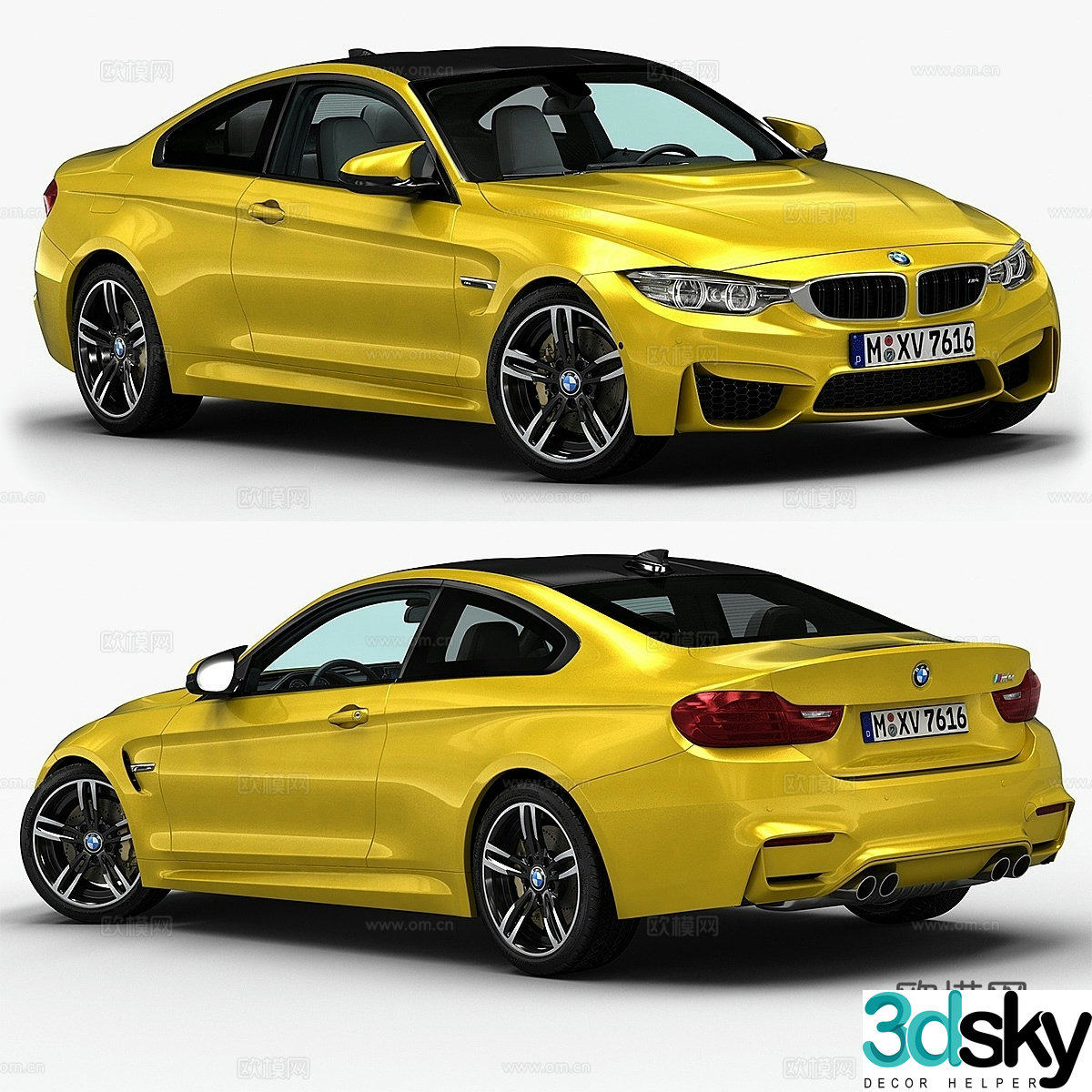 BMW M4 3d model