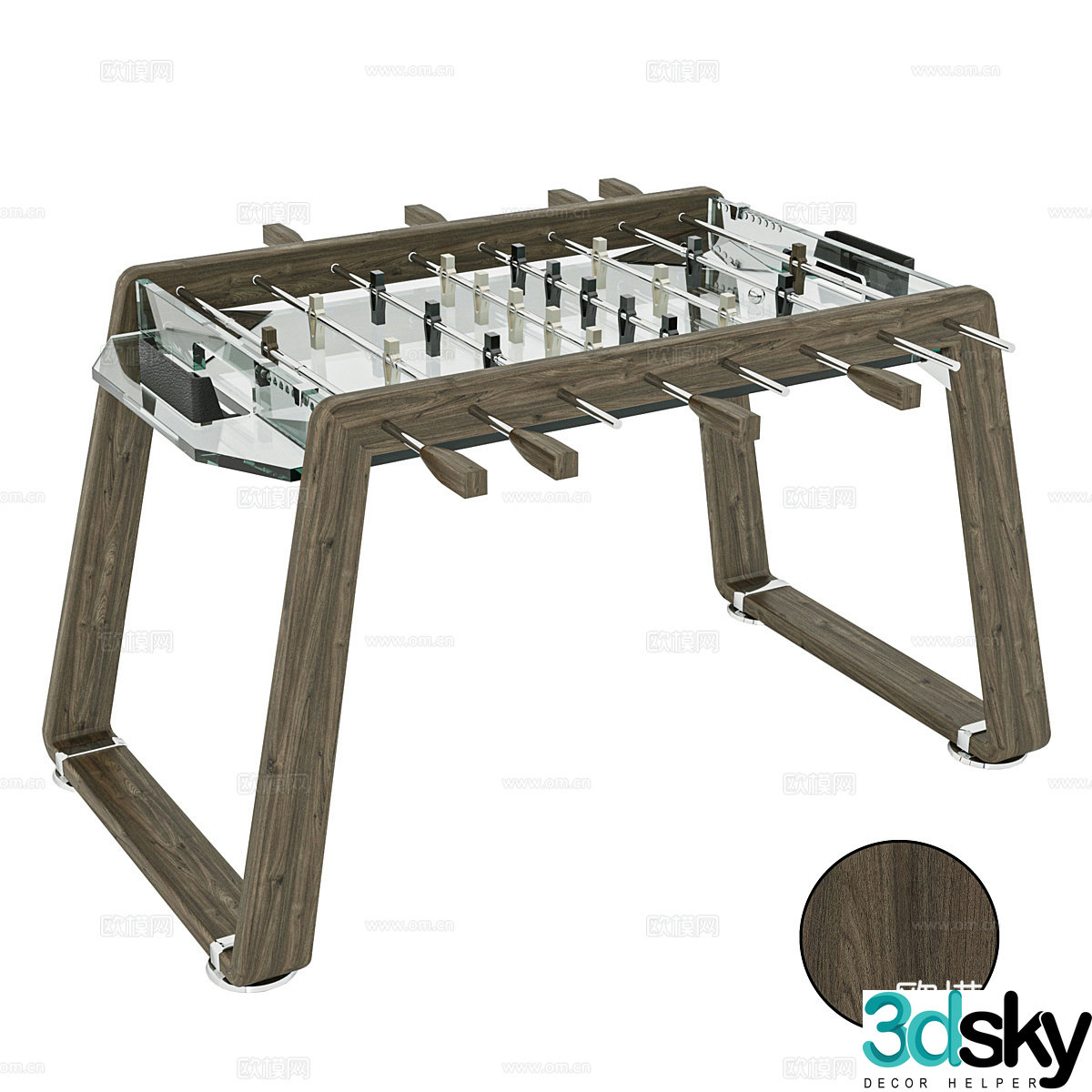 table football 3d model