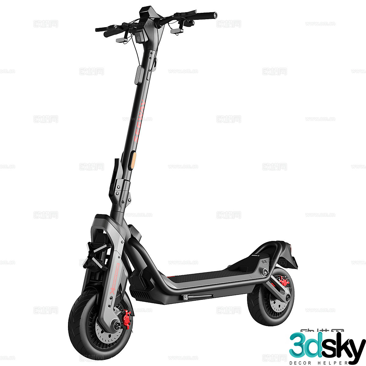 Segway Ultra Scooter GT3 D3d model