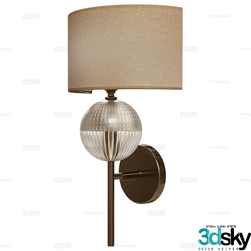 wall lamp 3d model
