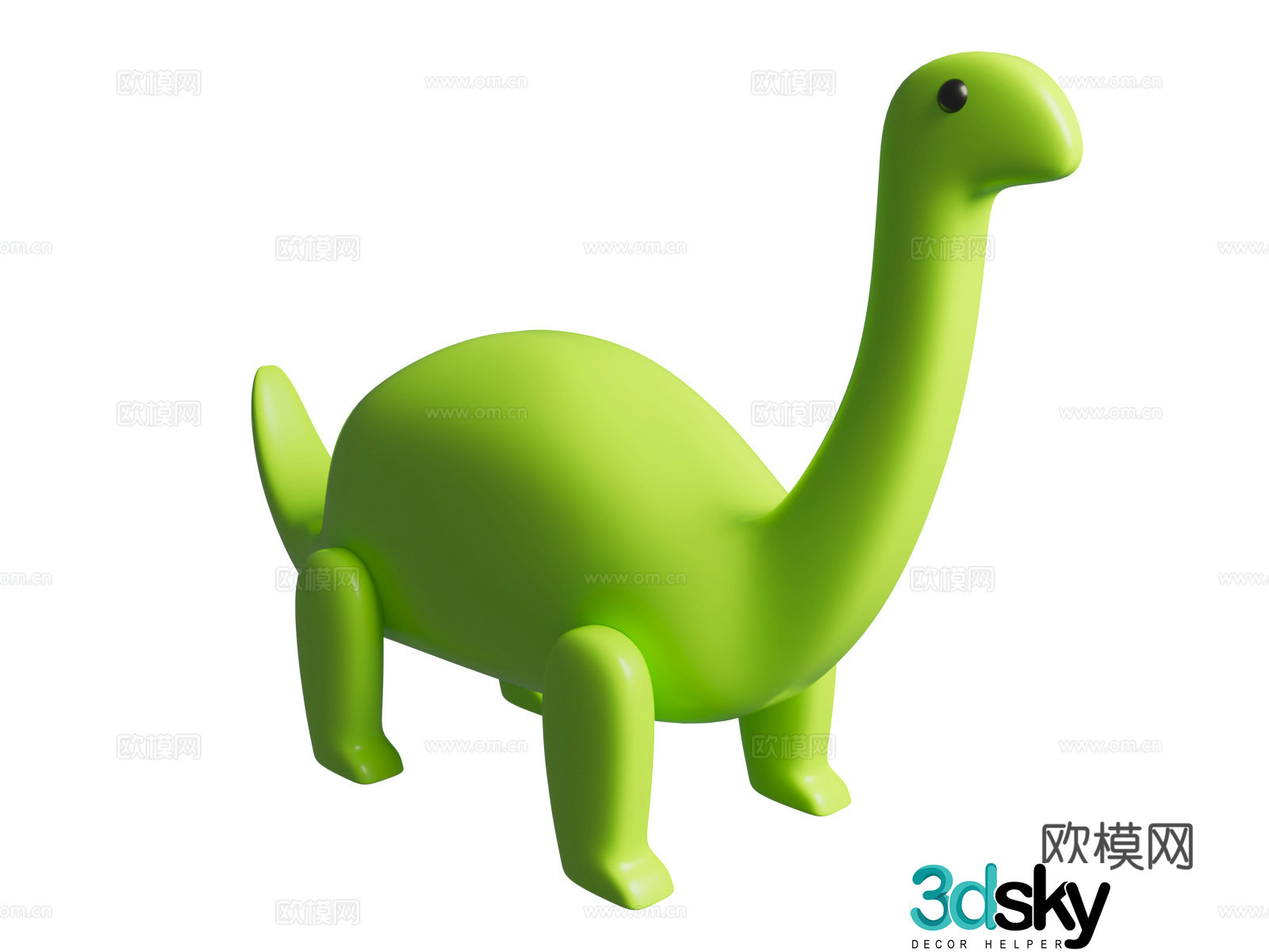 Dinosaur toys cartoon children’s toys 3d model