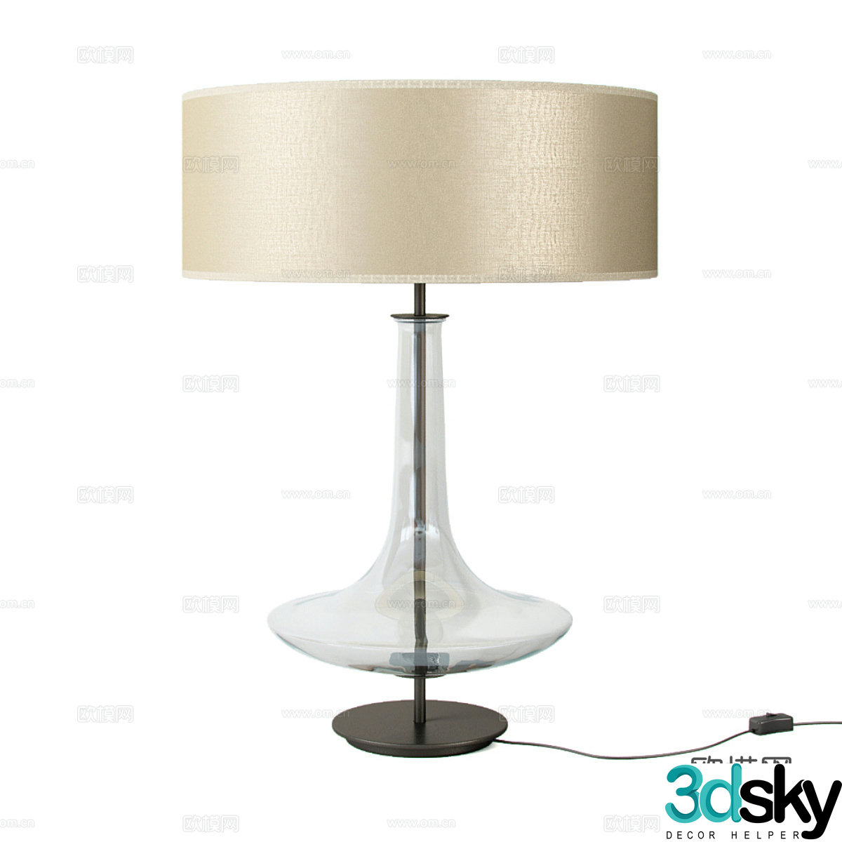desk lamp 3d model
