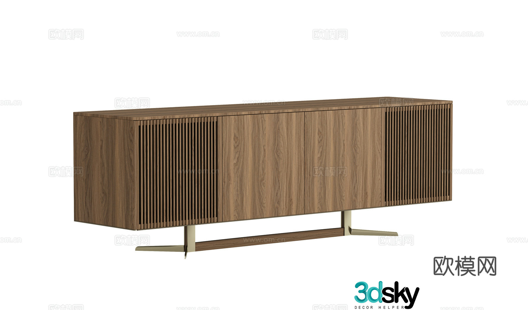 Modern TV cabinet 3d model