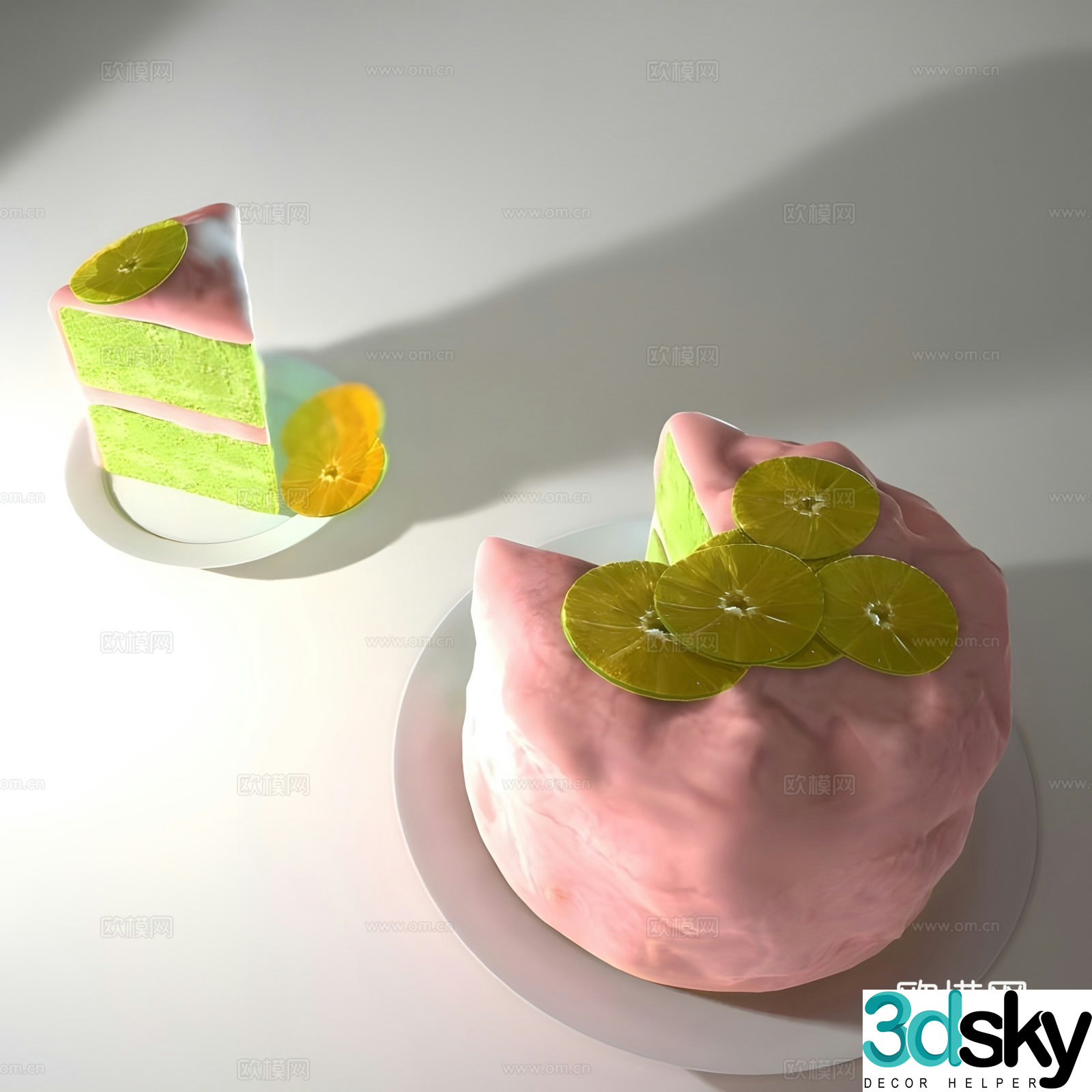 cake 3d model