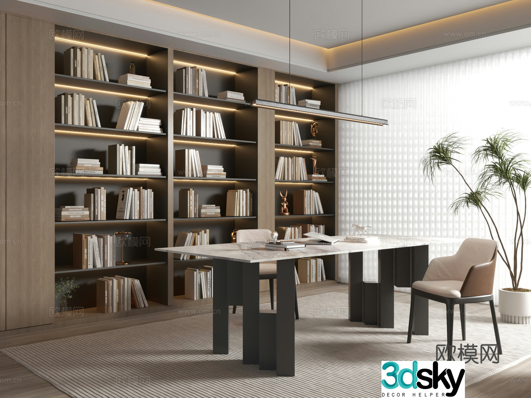 Italian study 3D model
