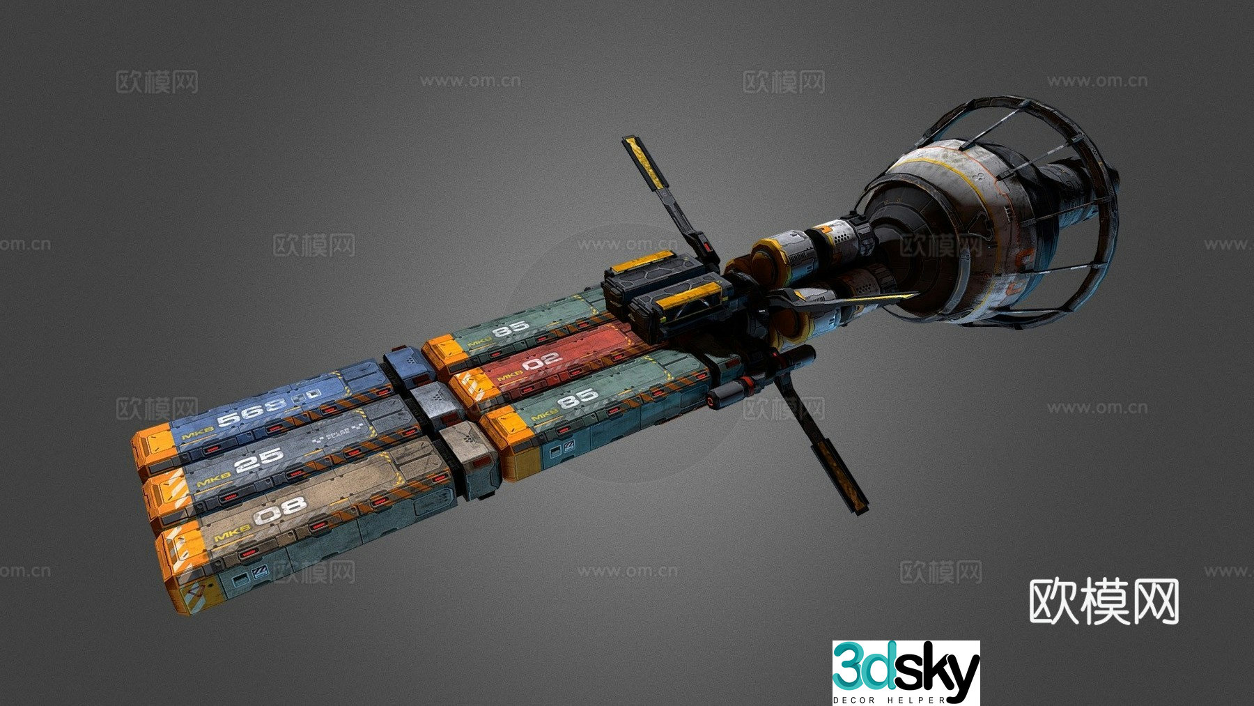 spaceship spaceship 3d model