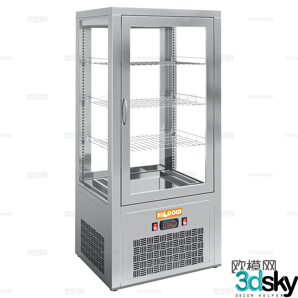 Refrigerator Freezer 3d model