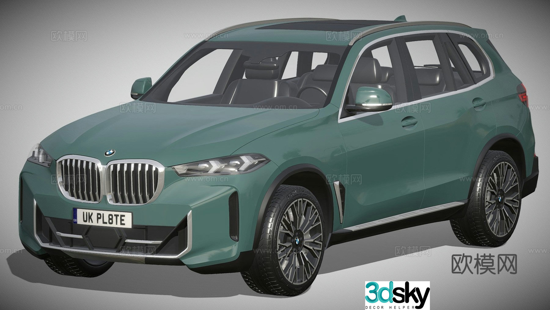 BMW X5 car sedan 3d model