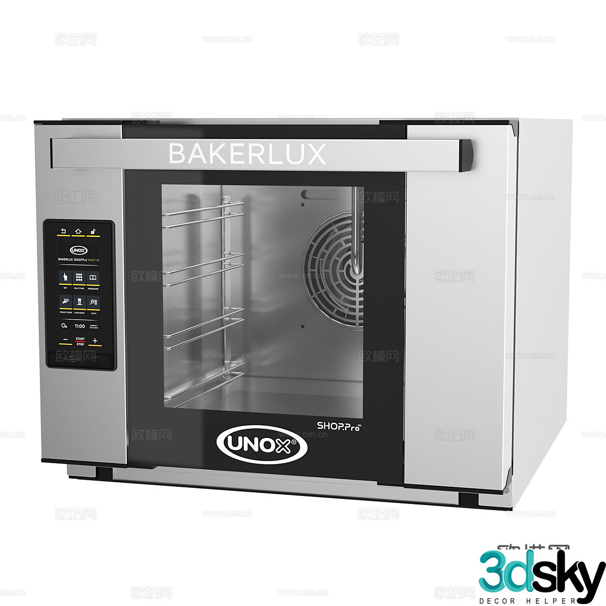 Microwave oven 3d model