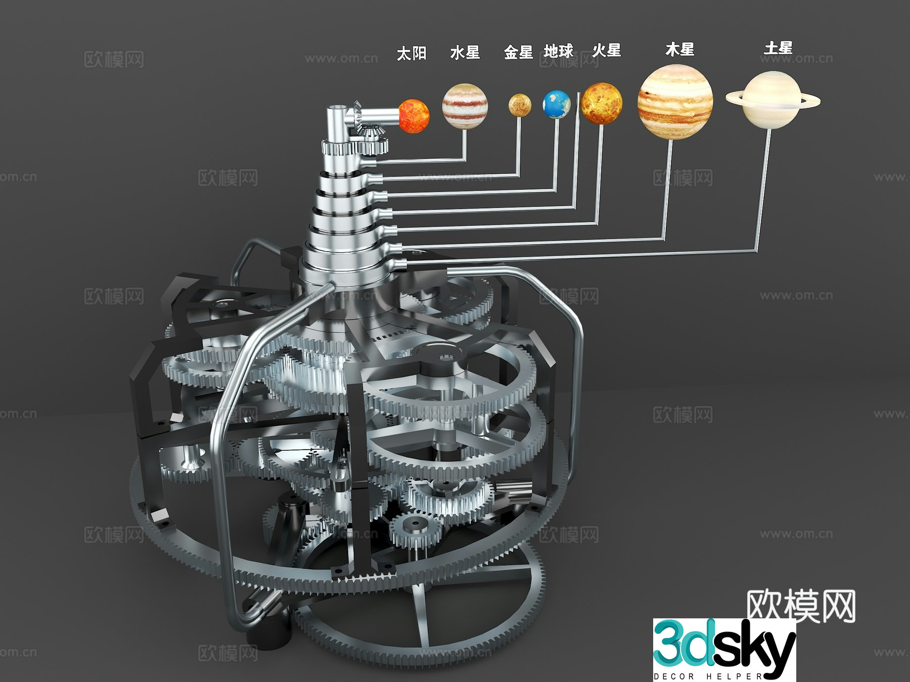 planetary instruments solar system solar system instruments 3d model