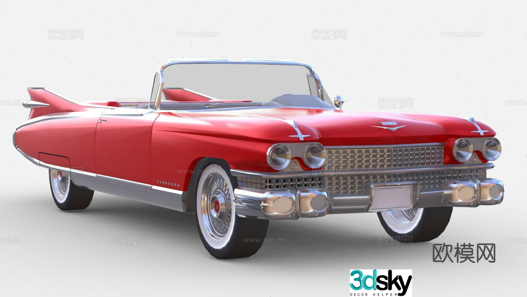 Cadillac car 3d model