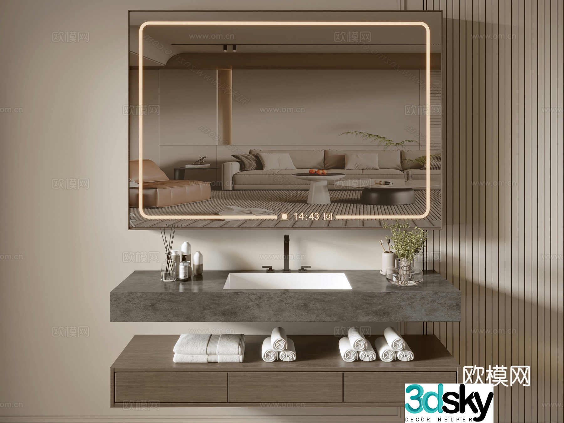 Modern wash basin wash basin 3d model