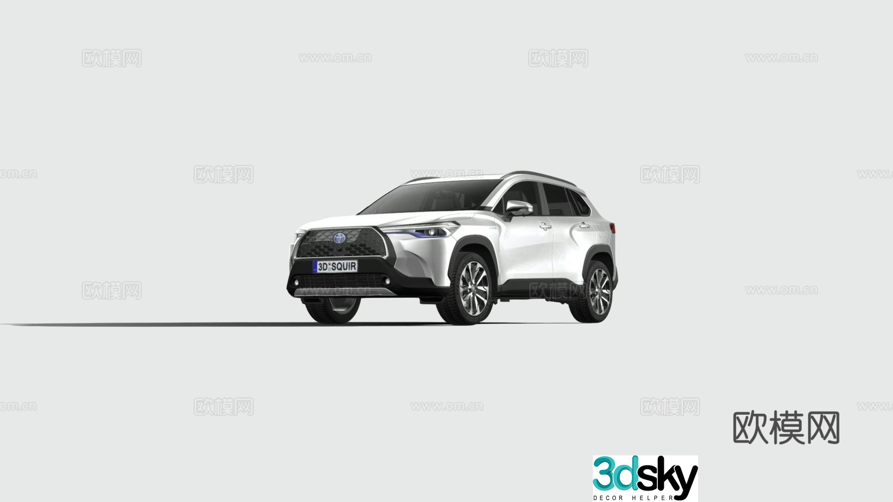 Toyota car 3d model