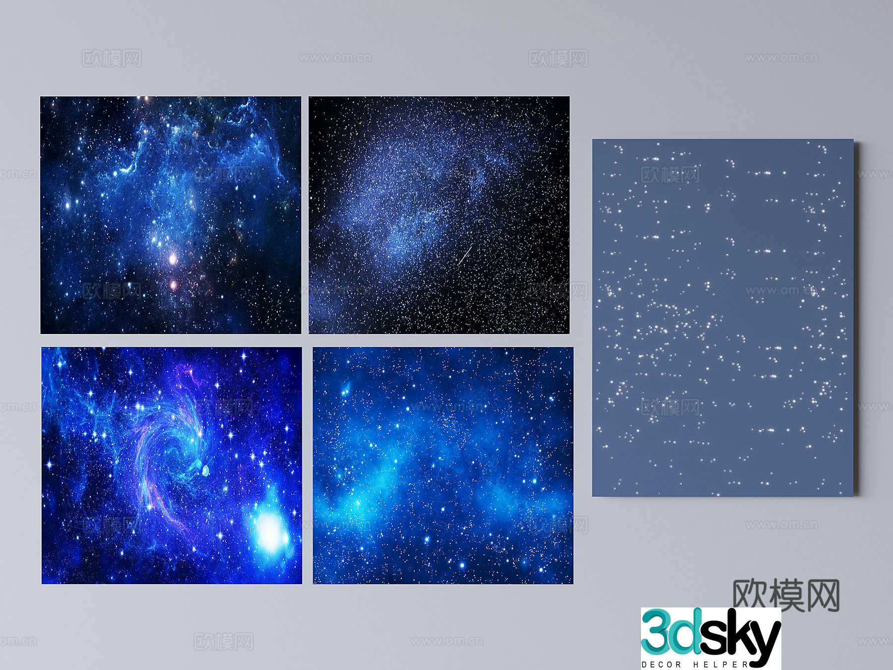 Starry Sky Ceiling Fiber Optic Light Technology Starry Sky Ceiling 3D Model