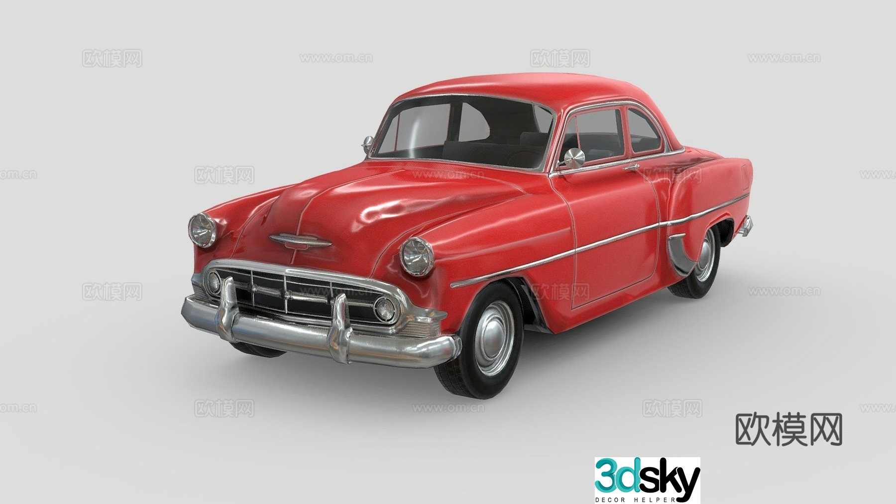 chevrolet car sedan sports car 3d model