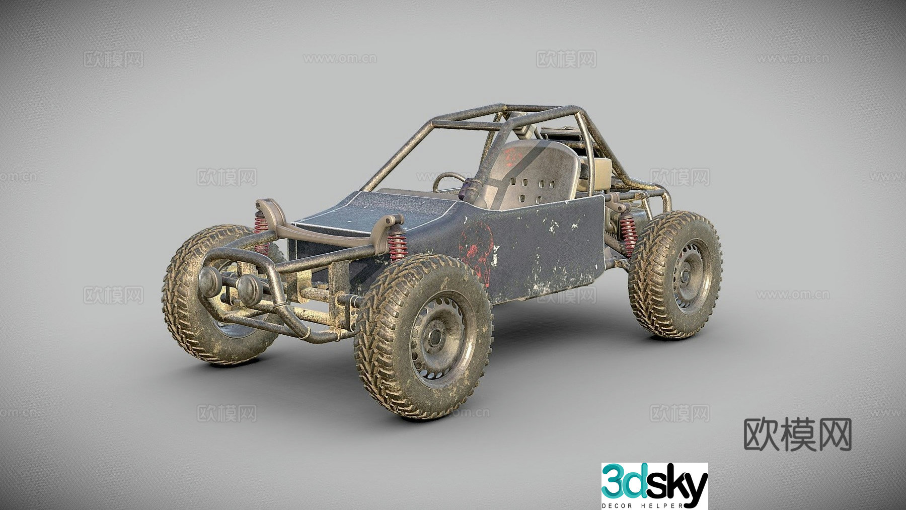 Bani off-road vehicle car 3d model