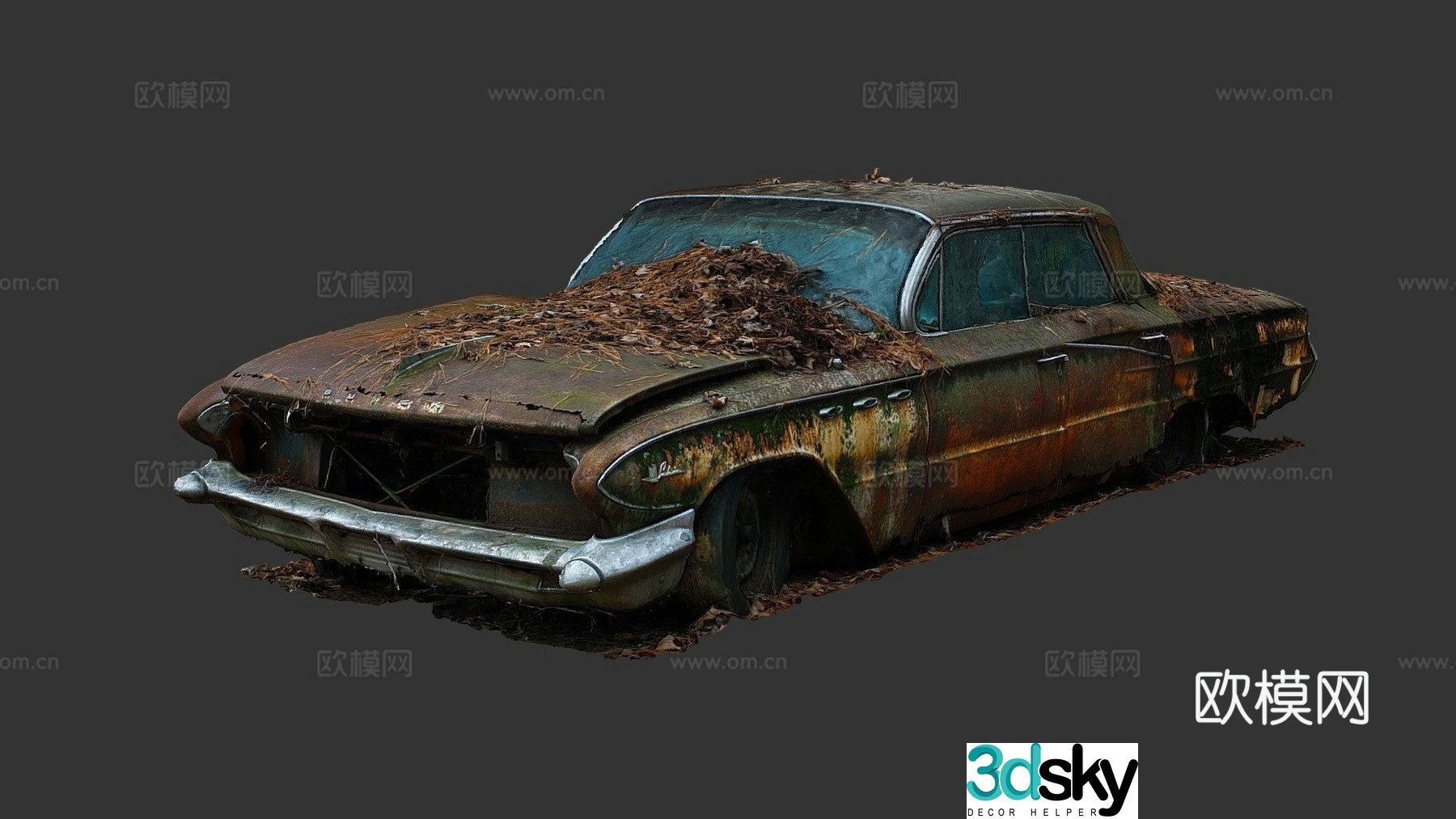 Ford Thunderbird car 3d model