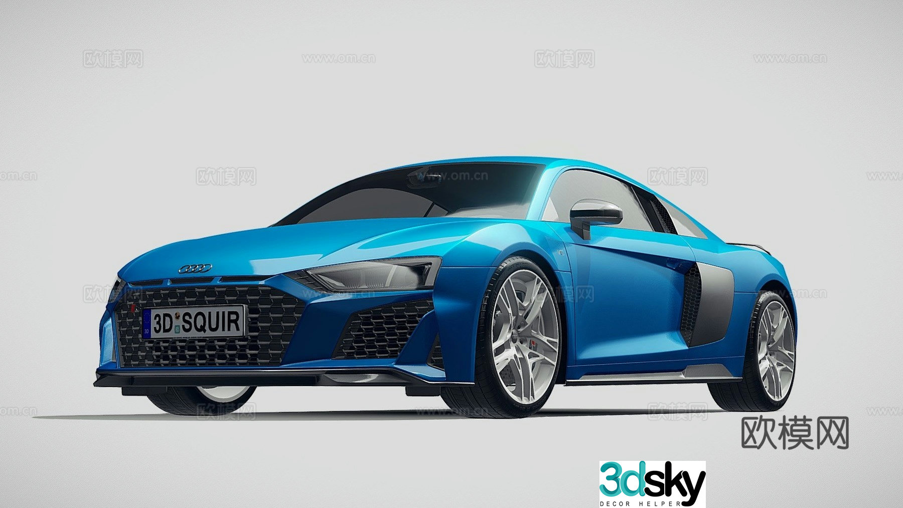 Audi car 3d model